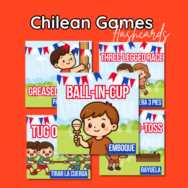 Traditional Chilean Games – Flashcards
