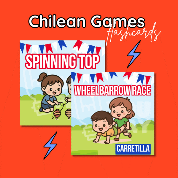 Traditional Chilean Games – Flashcards